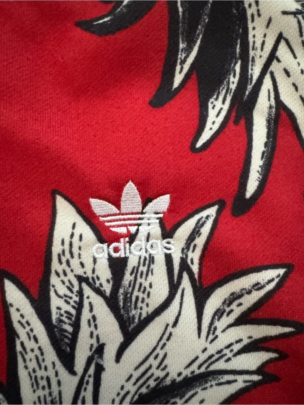 Adidas Originals x FARM Rio Pineapple (Ananas) boyfriend sweatshirt Size XS